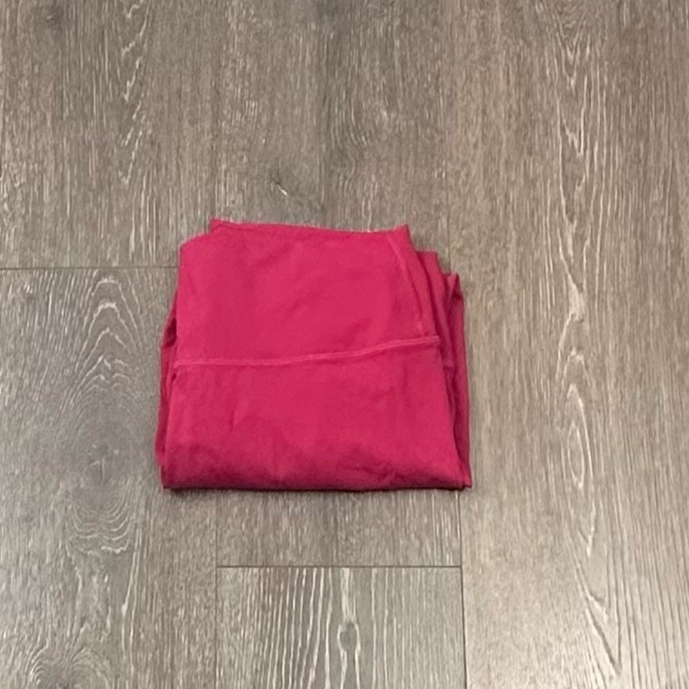 Lululemon Wunder Train High Rise Crop Sz 14